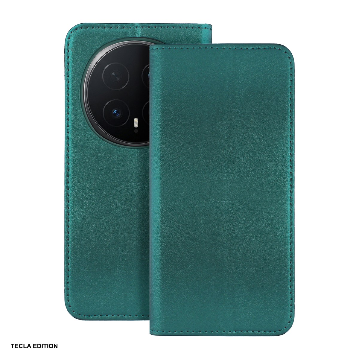 Huse si protectii smartphone - Husa Smart Magnetic pentru Honor Magic 8 Pro, tip carte cu inchidere magnetica, Verde