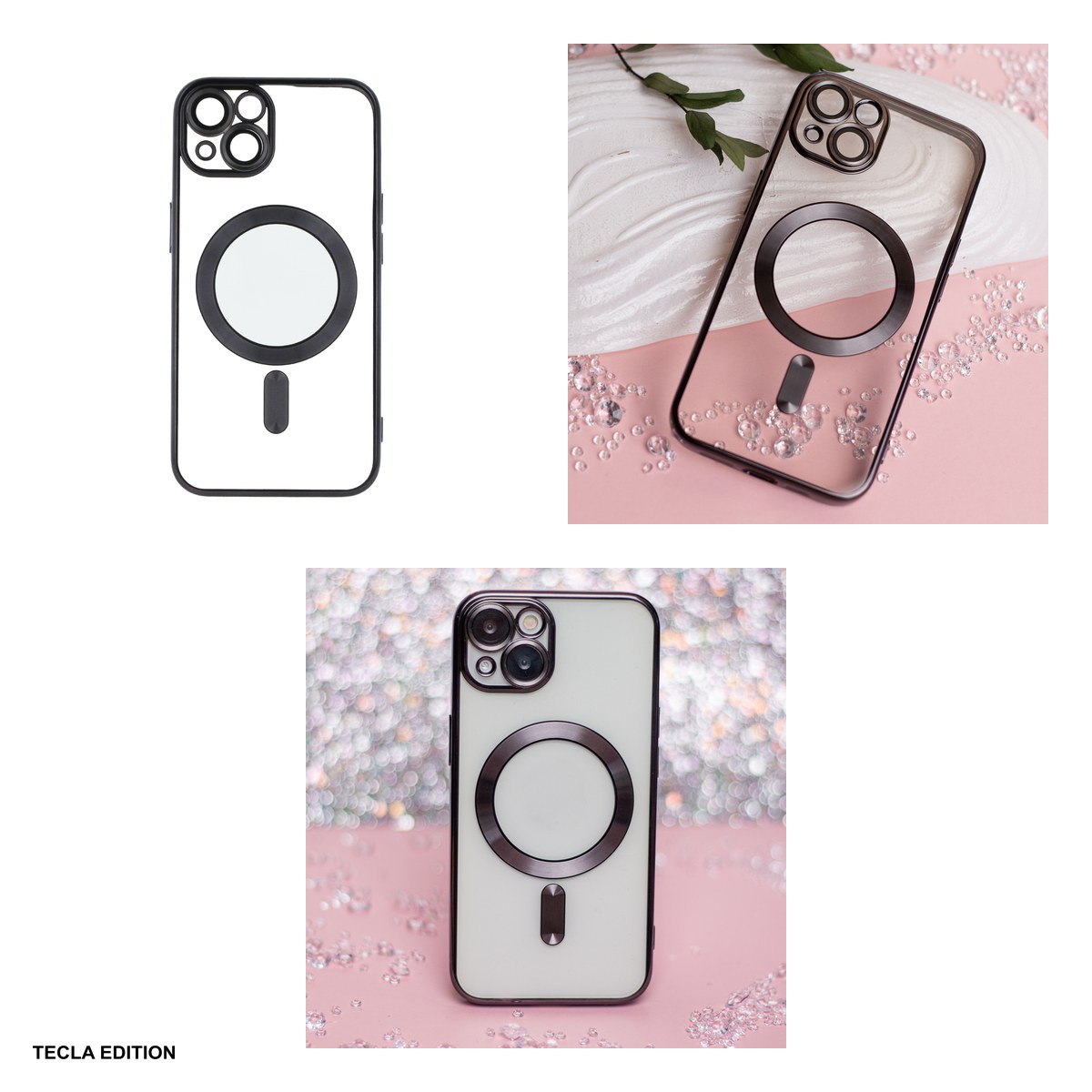 Husa Color Chrome Mag pentru Samsung Galaxy A27 5G, Carcasa magnetica, Negru [3]