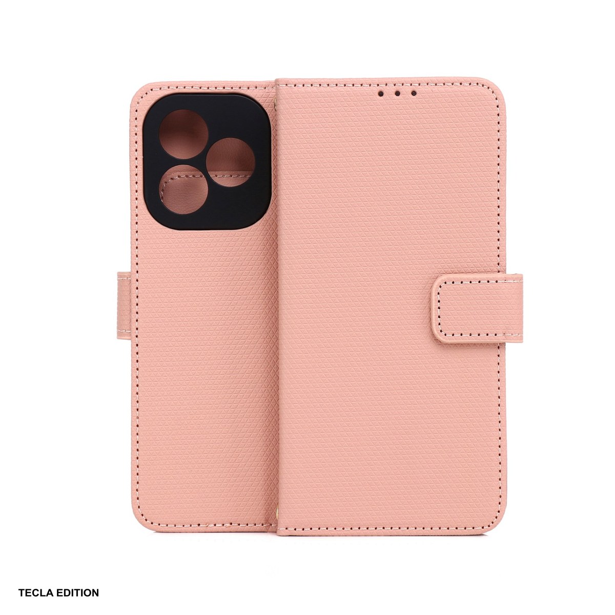 Huse si protectii pentru Honor 600 Pro - Husa Smart Triangle pentru Honor 600 Pro, 600, tip carte, Roz