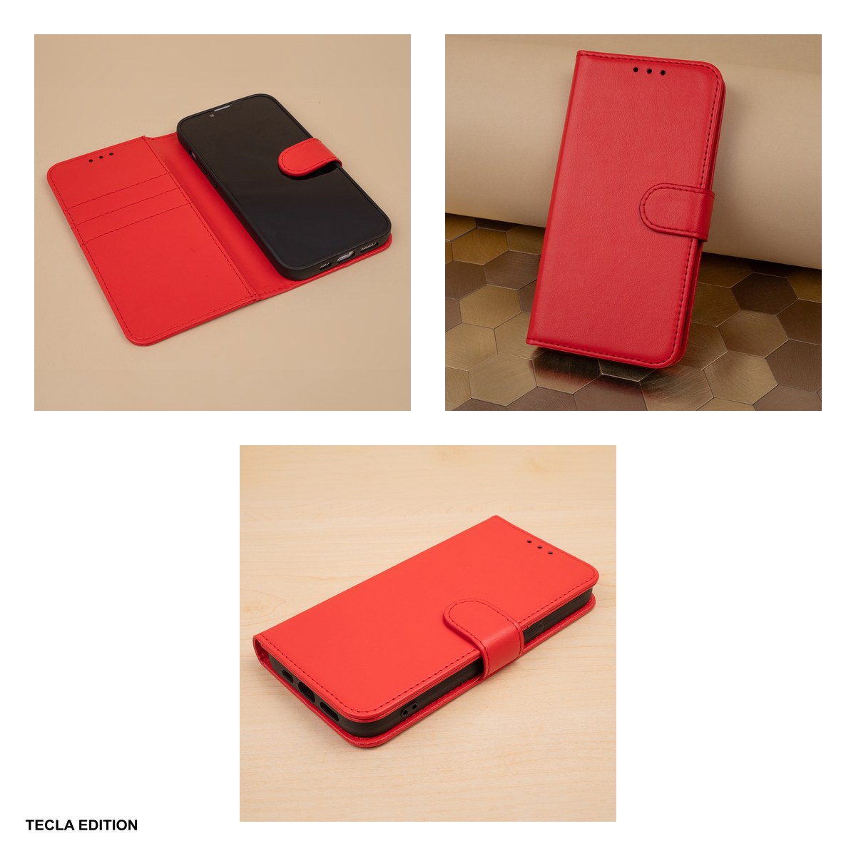 Husa Smart Classic pentru Samsung Galaxy A27 5G, tip carte cu inchidere magnetica, Rosu [4]