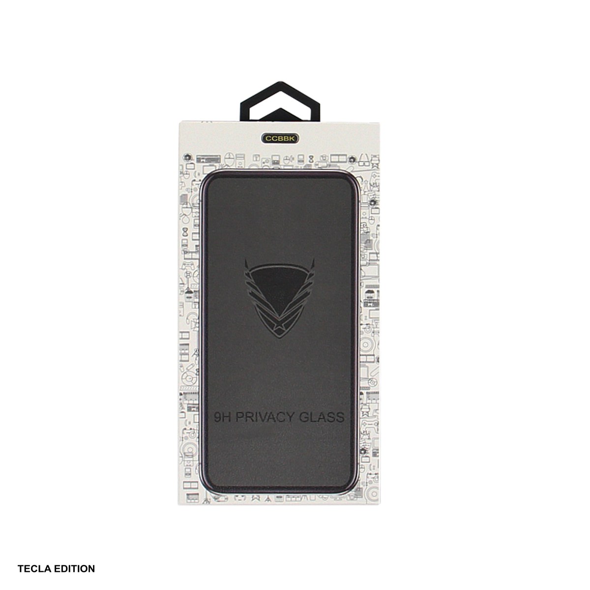 Folie sticla temperata Privacy OG Premium pentru Apple iPhone 17 / iPhone 16 Pro [0]