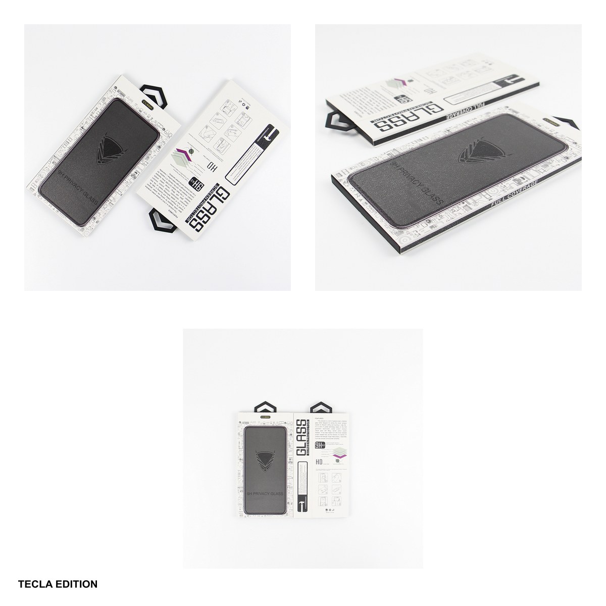 Folie sticla temperata Privacy OG Premium pentru Apple iPhone 17 / iPhone 16 Pro [3]