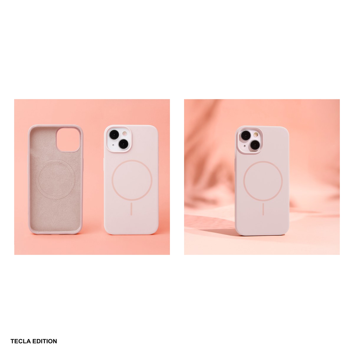 Husa Silicone Thin Mag pentru Apple iPhone 17, iPhone 18, Carcasa magnetica, Roz [4]