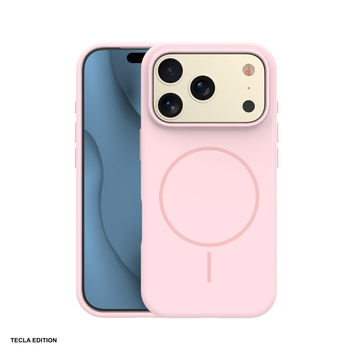 Huse si protectii pentru iPhone 18 Pro - Husa Silicone Thin Mag pentru Apple iPhone 17 Pro, iPhone 18 Pro, Carcasa magnetica, Roz