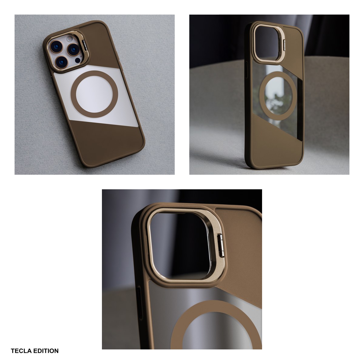 Husa Fusion Mag pentru Apple iPhone 15, Carcasa magnetica, Maro [3]