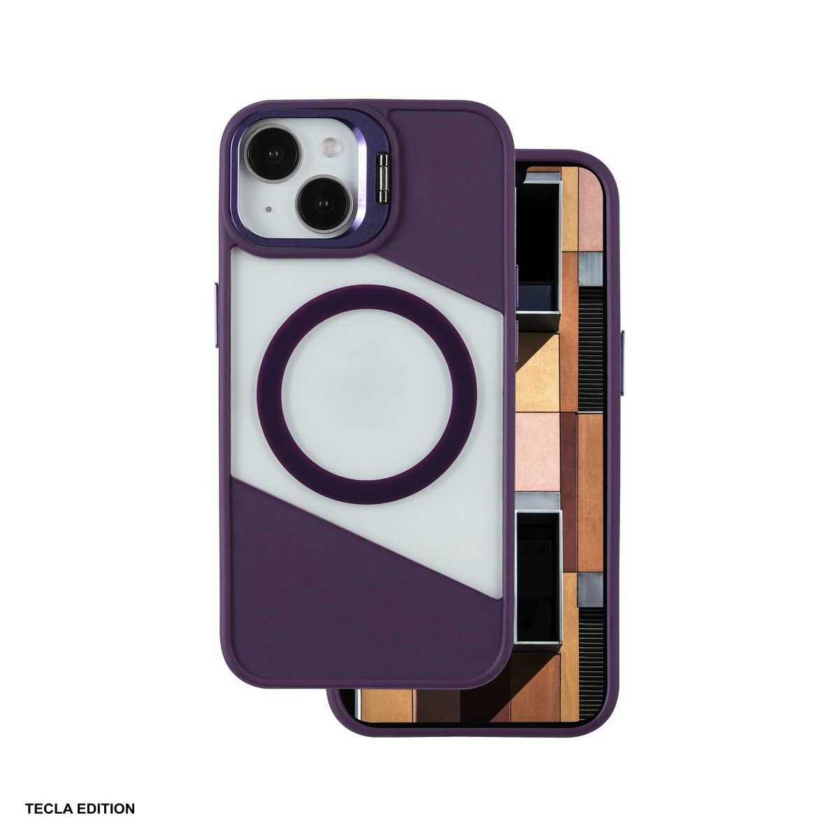 Huse si protectii pentru iPhone 15 - Husa Fusion Mag pentru Apple iPhone 15, Carcasa magnetica, Mov