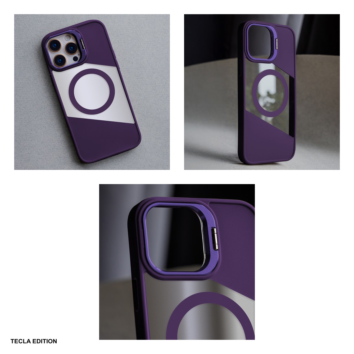 Husa Fusion Mag pentru Apple iPhone 15, Carcasa magnetica, Mov [3]