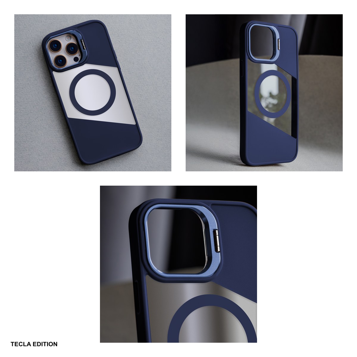 Husa Fusion Mag pentru Apple iPhone 15, Carcasa magnetica, Albastru [3]
