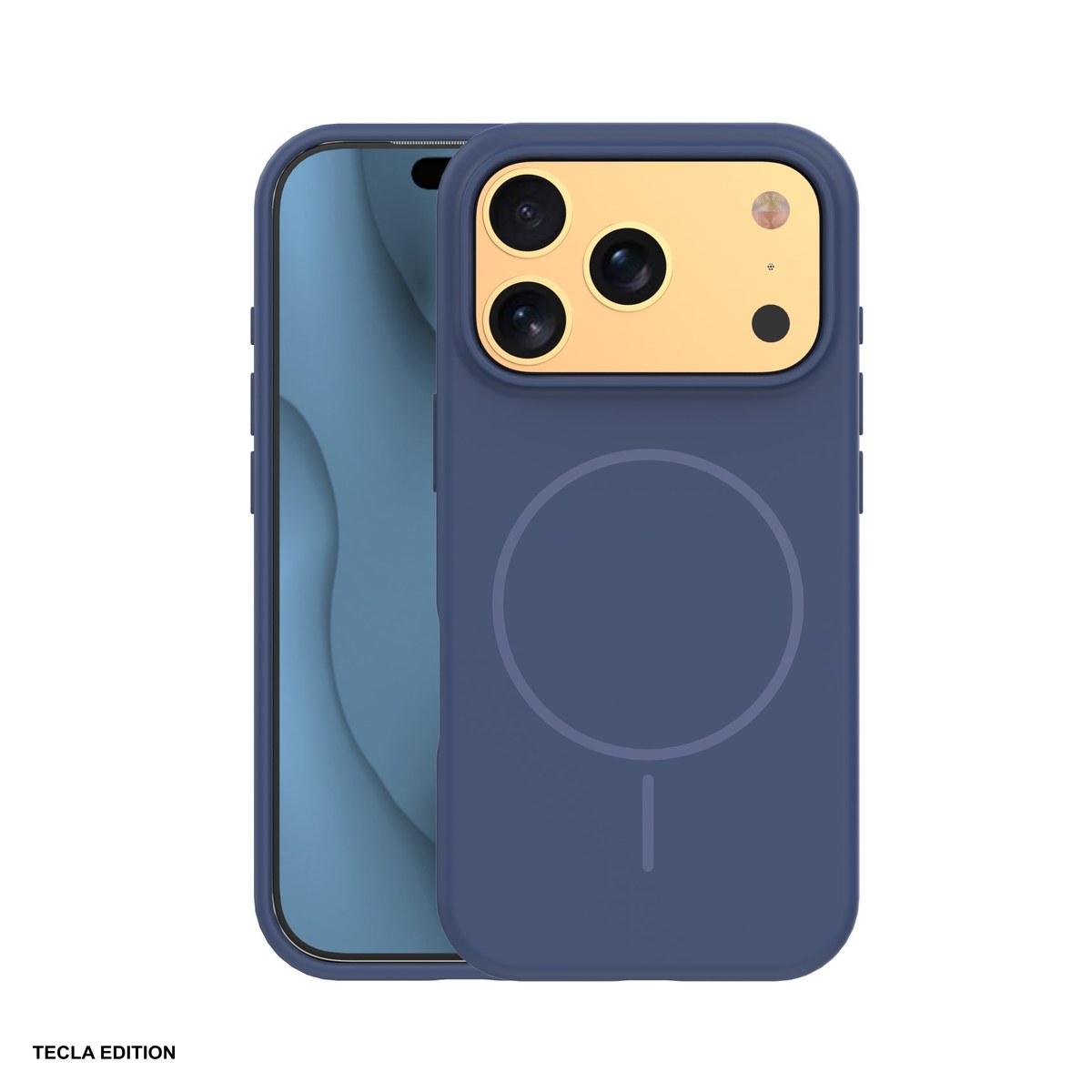 Huse si protectii pentru iPhone 18 Pro Max - Husa Silicone Thin Mag pentru Apple iPhone 17 Pro Max, iPhone 18 Pro Max, Carcasa magnetica, Albastru