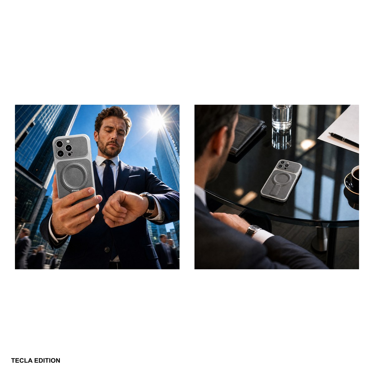 Husa Luxgrip Mag pentru Apple iPhone 15, Carcasa magnetica, Bleumarin [4]