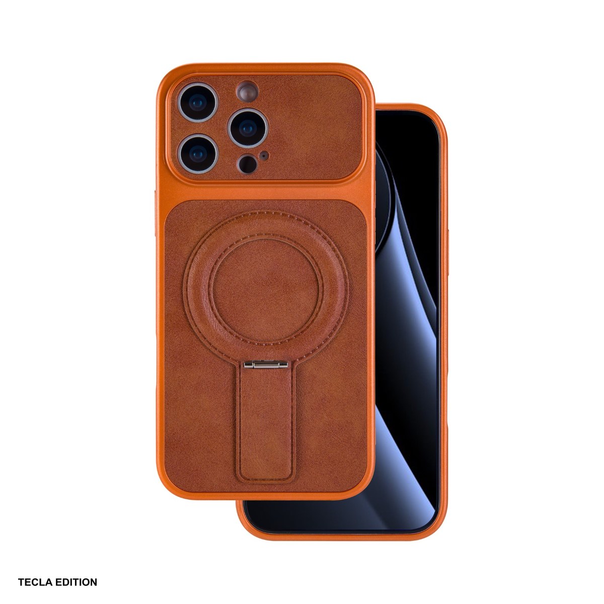 Huse si protectii pentru iPhone 16 Pro - Husa Luxgrip Mag pentru Apple iPhone 16 Pro, Carcasa magnetica, Portocaliu