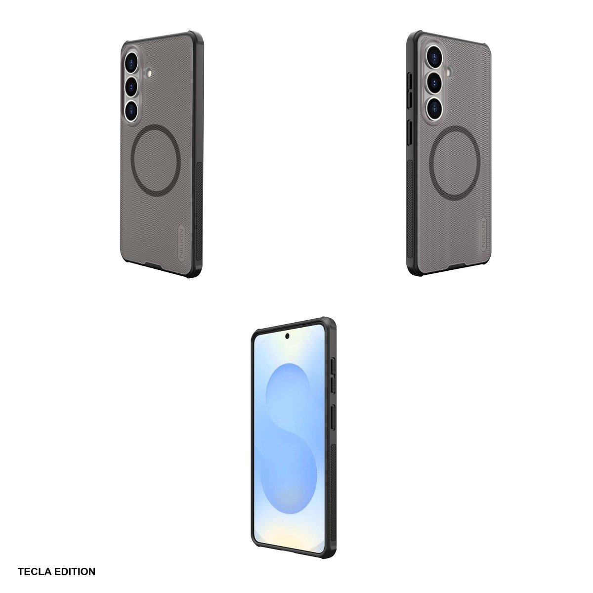 Husa Nillkin Super Frosted Shield Pro pentru Xiaomi Redmi Note 15 Pro Plus 5G, Carcasa magnetica, Fumuriu [3]