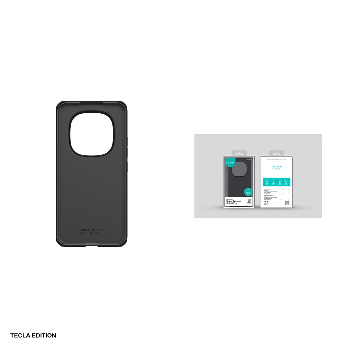 Husa Nillkin Super Frosted Shield Pro pentru Xiaomi Redmi Note 15 Pro Plus 5G, Carcasa, Negru [4]