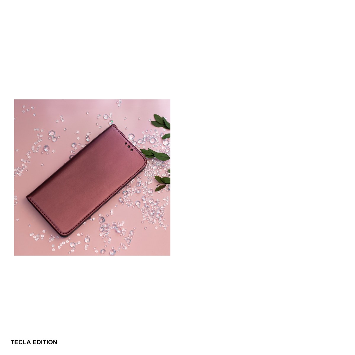 Husa Smart Magnetic pentru Xiaomi 17T Pro, tip carte cu inchidere magnetica, Visiniu [5]