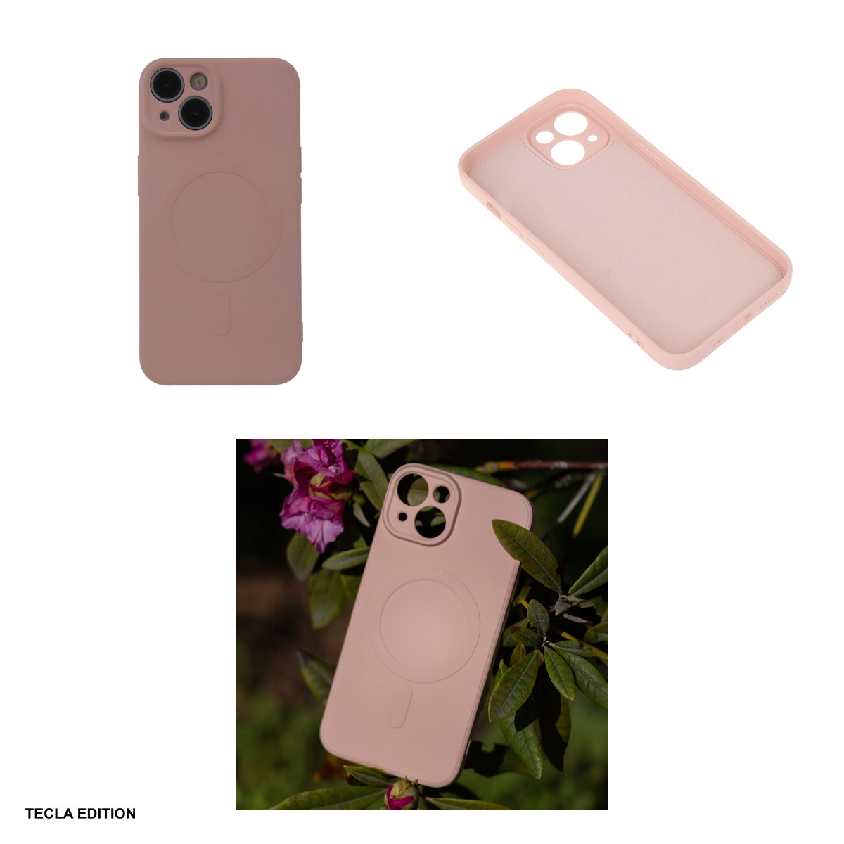 Husa Simple Color Mag pentru Apple iPhone 18 Pro Max, iPhone 17 Pro Max, Carcasa magnetica, Roz [4]
