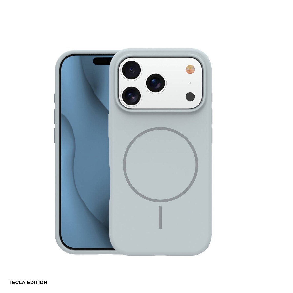 Huse si protectii pentru iPhone 18 Pro Max - Husa Silicone Thin Mag pentru Apple iPhone 17 Pro Max, iPhone 18 Pro Max, Carcasa magnetica, Argintiu