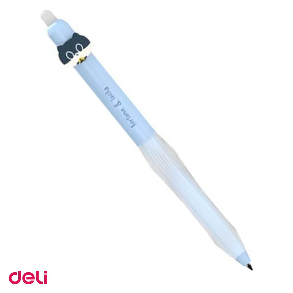 Rollere - Roller Deli, erasable 0.5 mm albastru 0.5 mm pisici