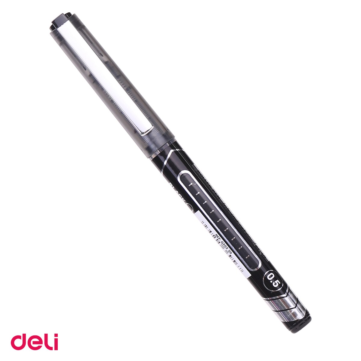 Instrumente de scris - Roller Deli Free Ink, 0.5 mm negru