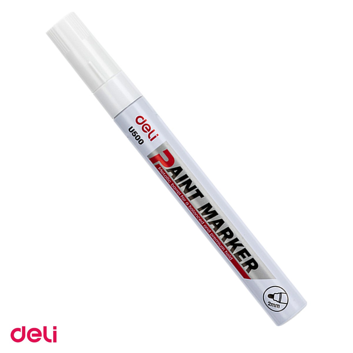 Instrumente de scris - Marker de 2 mm, Deli, vopsea, scris alb