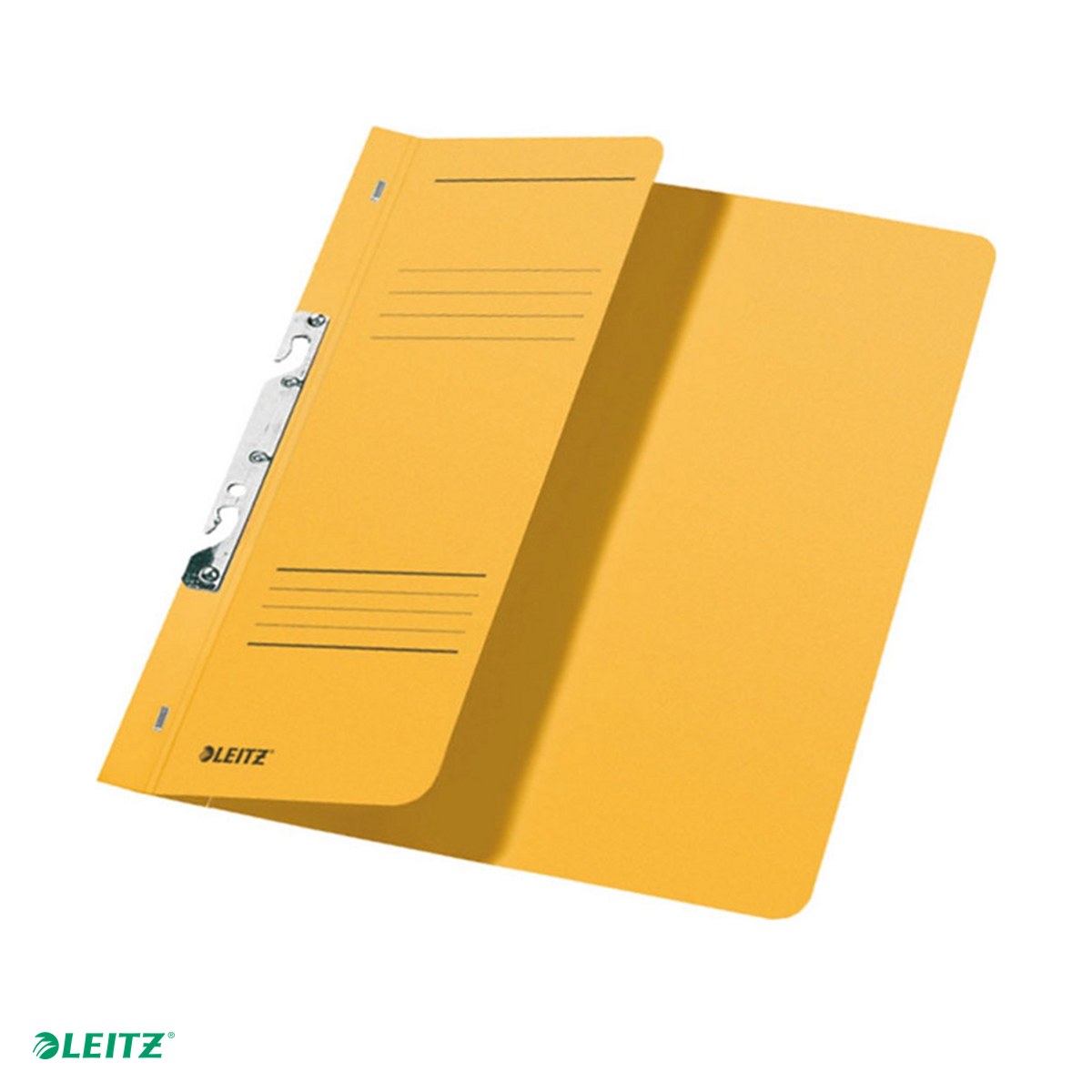 Dosare carton - Dosar carton incopciat 1/2 Leitz, A4, galben