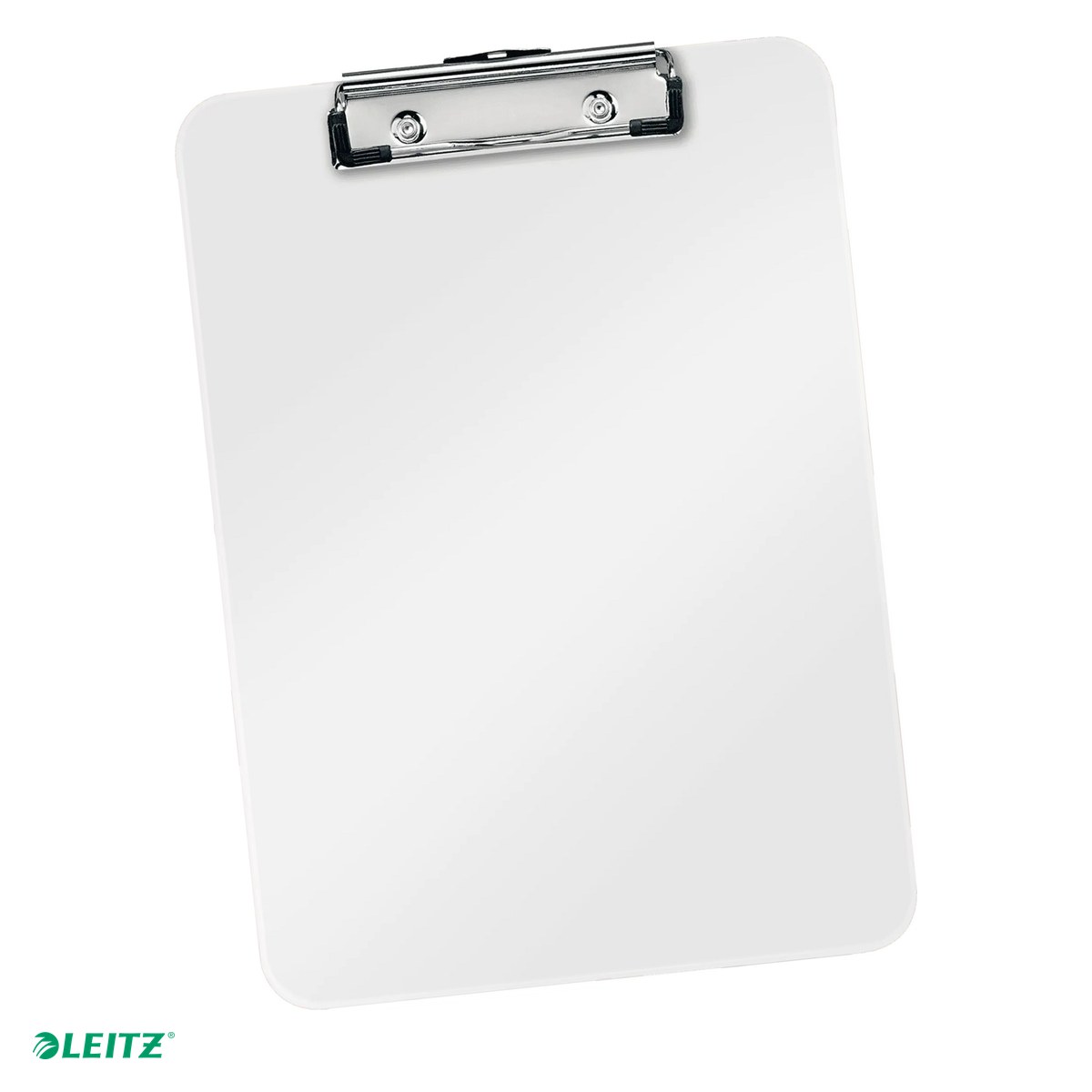 Clipboarduri si suporturi de scriere - Clipboard Leitz WOW, simplu, PS, A4, capacitate 100 coli, alb