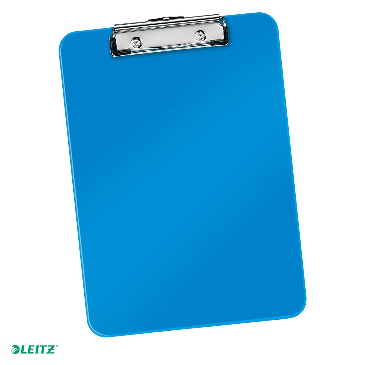 Clipboarduri si suporturi de scriere - Clipboard Leitz WOW, simplu, PS, A4, capacitate 100 coli, albastru