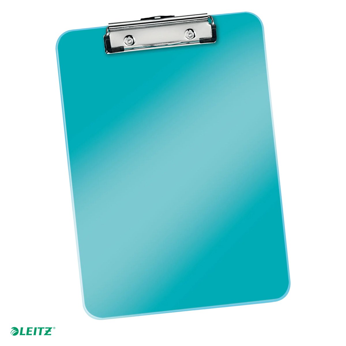 Clipboarduri si suporturi de scriere - Clipboard Leitz WOW, simplu, PS, A4, capacitate 100 coli, turcoaz