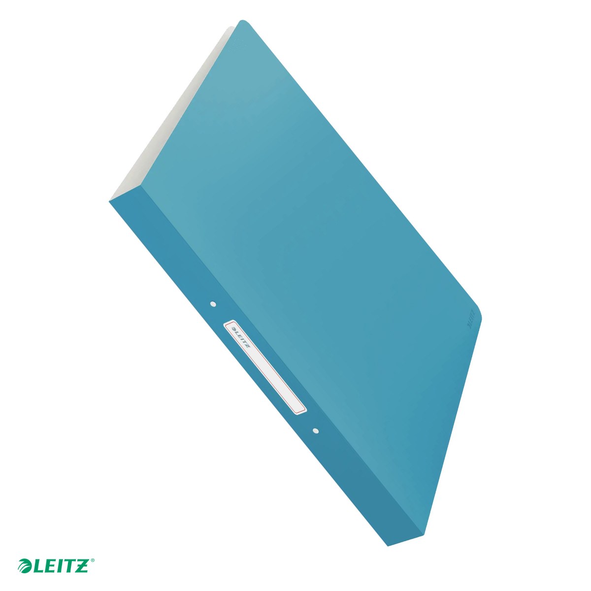 Caiete mecanice - Caiet mecanic Leitz Cosy, PP, A4, mecanism 2 RR, inel 25 mm, coperta moale, capacitate 190 coli (80 g/mp), pentru prezentare, albastru Celest