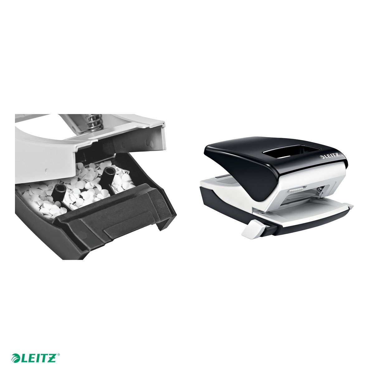 Perforator metalic Leitz 5138 NeXXt Series, perforare 40 coli, pentru documente perforate, rosu [4]
