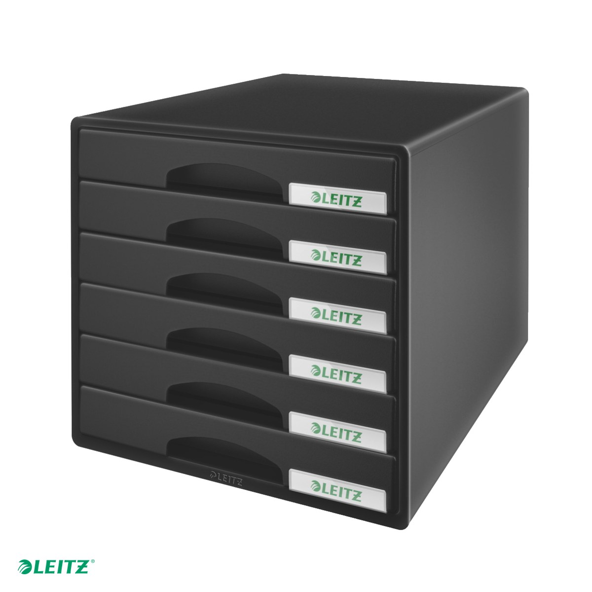 Cabinet cu sertare Leitz PLUS, 6 sertare, negru [3]