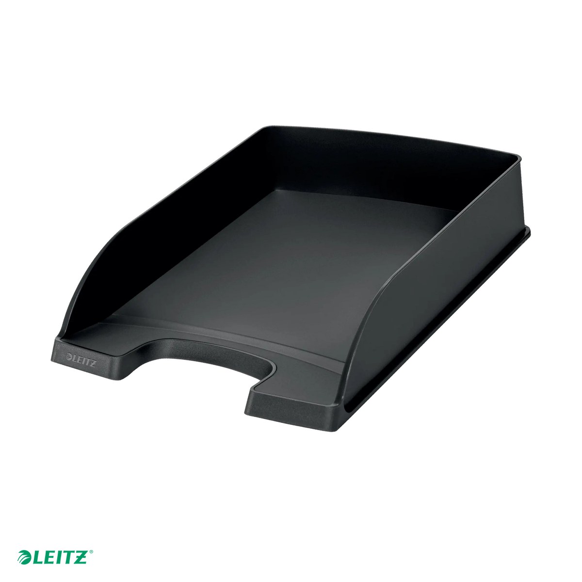 Organizatoare si suporturi de birou - Tavita documente Leitz Plus, PS, A4, negru