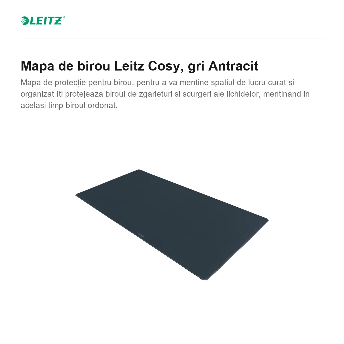 Mapa de birou Leitz Cosy, gri Antracit [1]