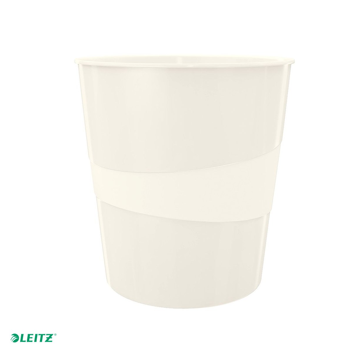 Cos hartii Leitz WOW, capacitate 15 litri, alb [3]