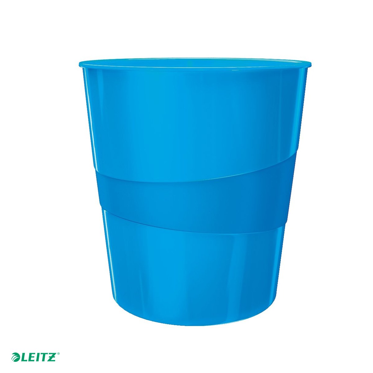 Cos hartii Leitz WOW, capacitate 15 litri, albastru [3]