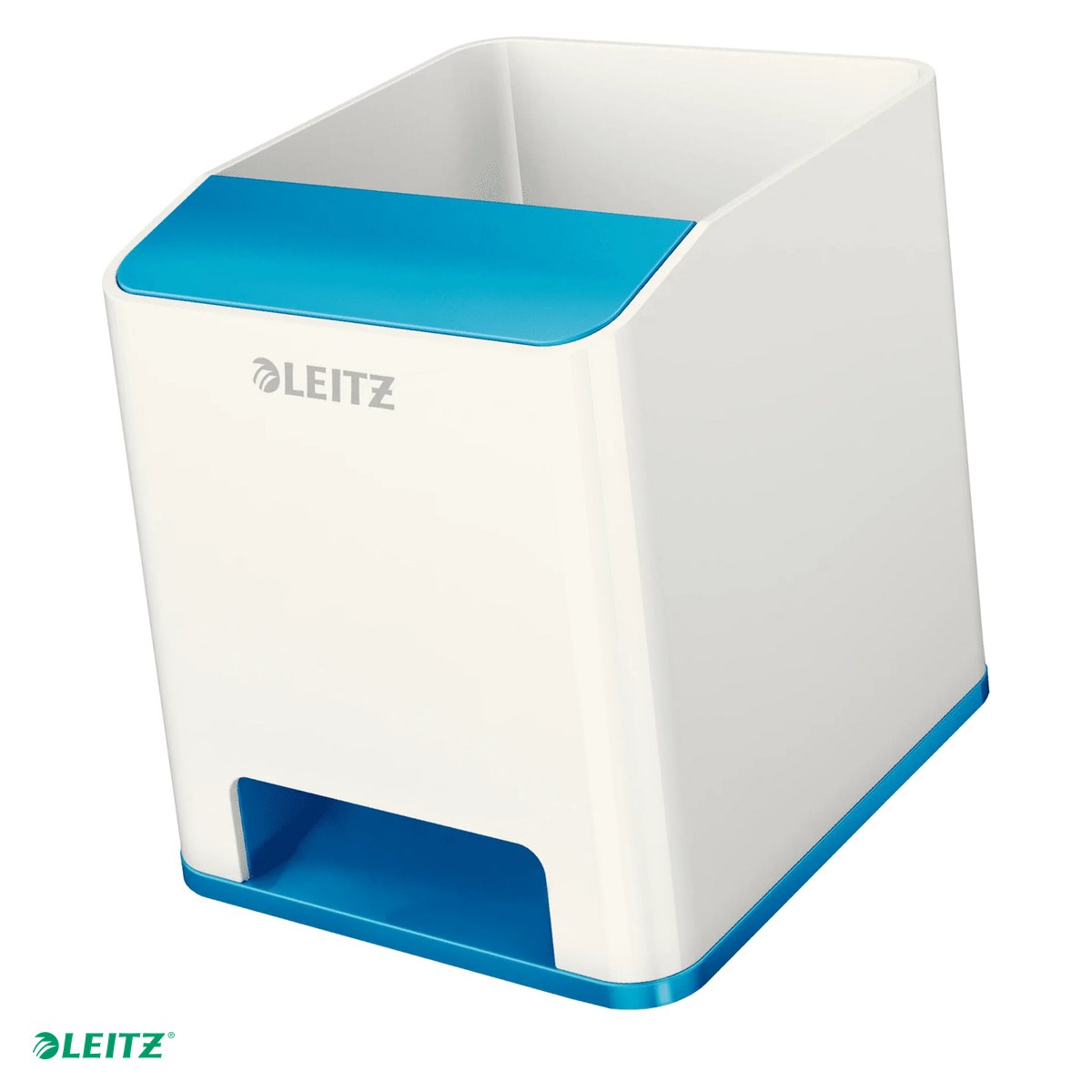 Birotica papetarie - Suport instrumente de scris Leitz WOW cu amplificare sunet, culori duale, albastru