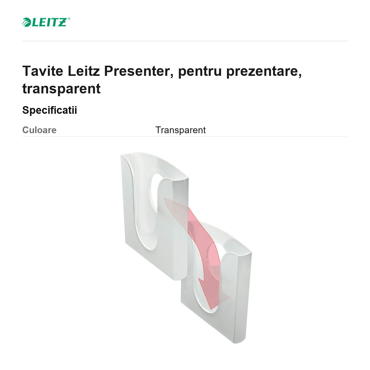 Tavite Leitz Presenter, pentru prezentare, transparent [2]