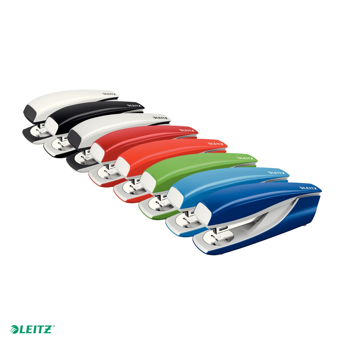 Capsator metalic Leitz 5502 NeXXt Series, capsare 30 coli, 200 capse P3 incluse, rosu deschis [4]