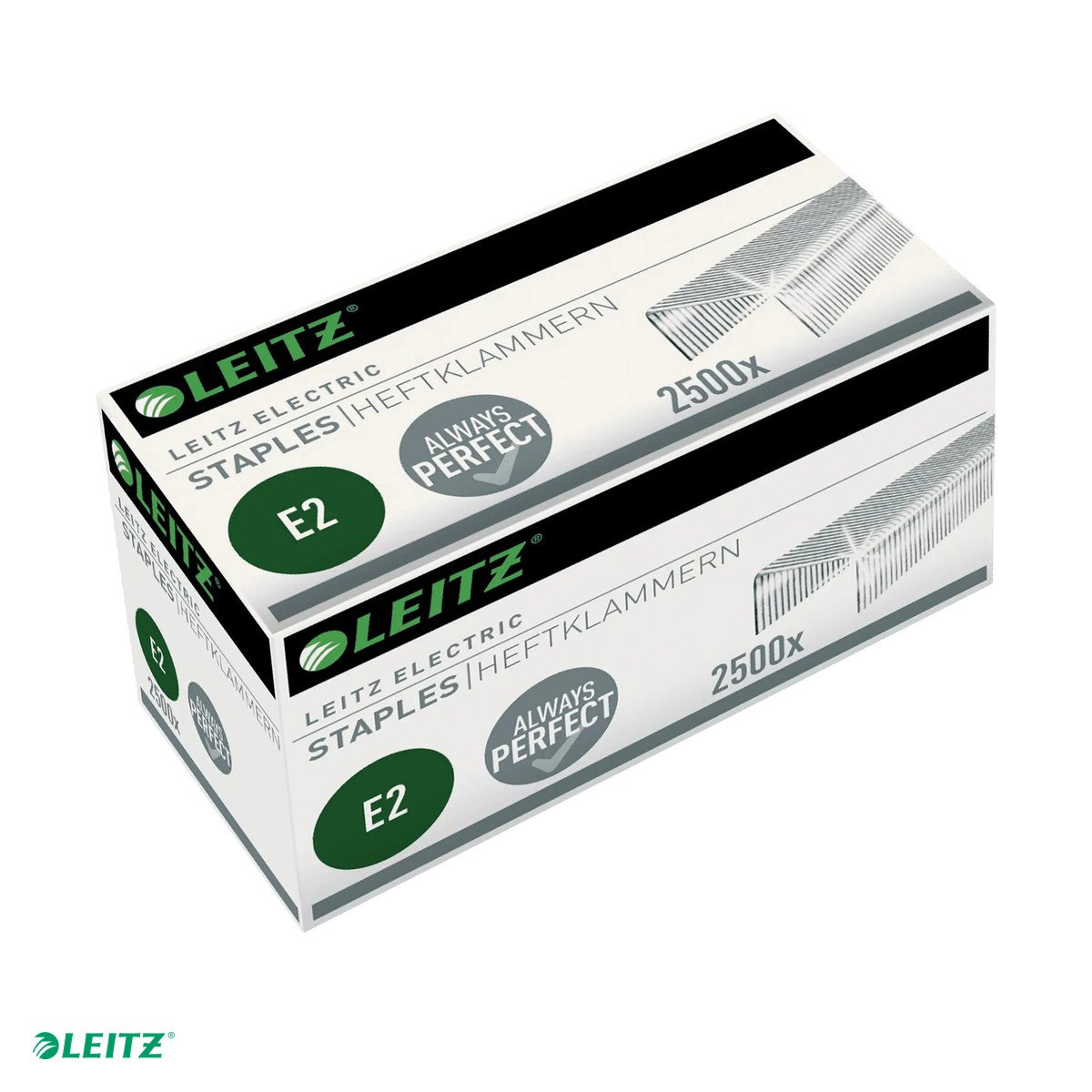 Capse pentru capsator - Cutie 2500 capse Leitz e2 pentru capsare pana la 20 coli, 6 mm