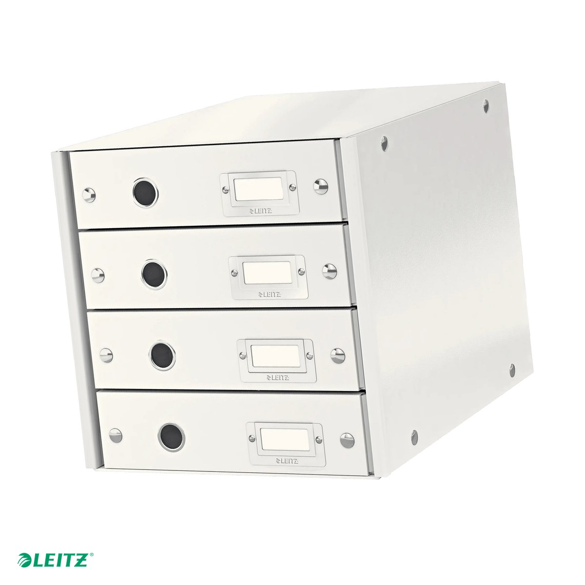 Cutii depozitare - Suport cu sertare Leitz Click & Store WOW (4 sertare), alb