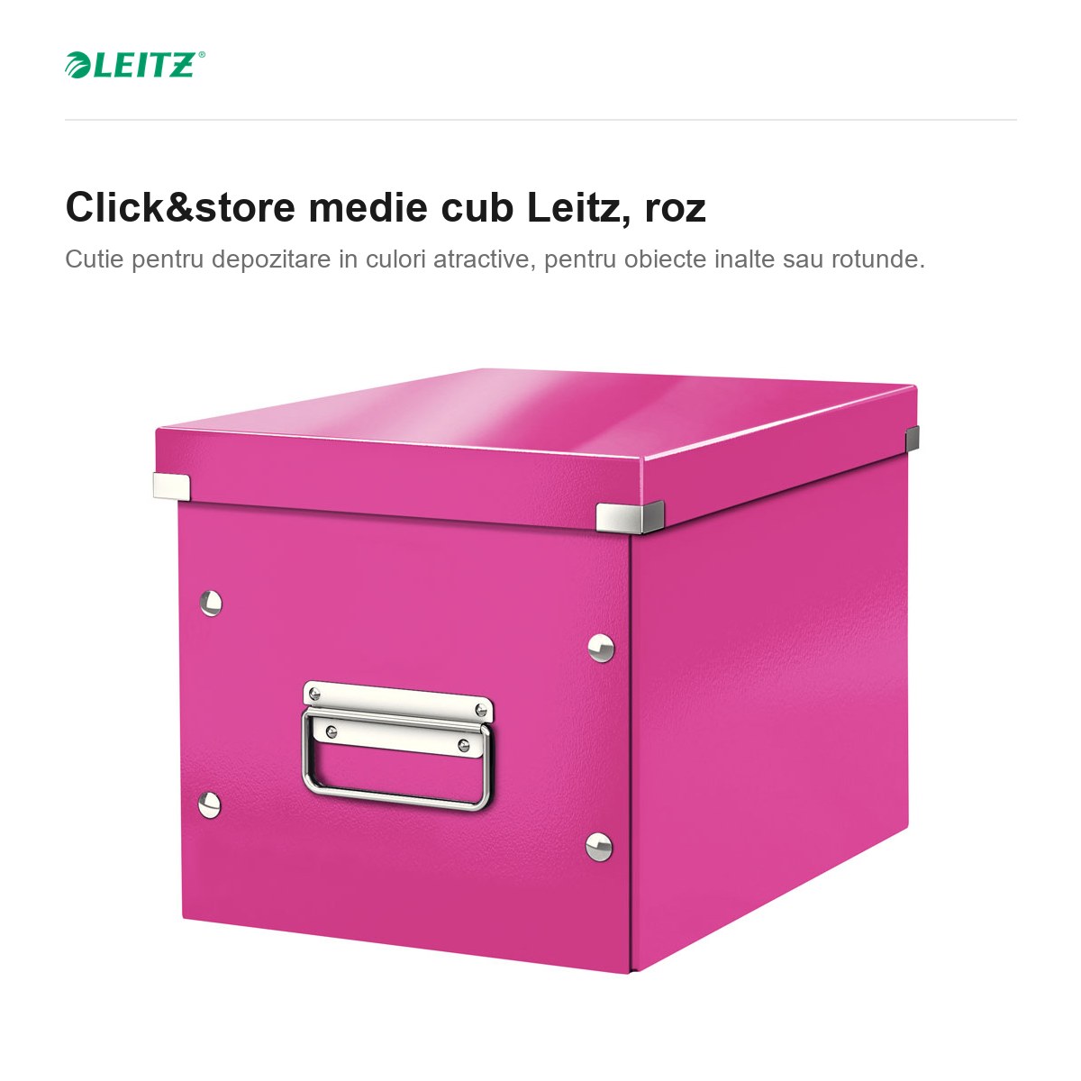 Click&store medie cub Leitz, roz [1]