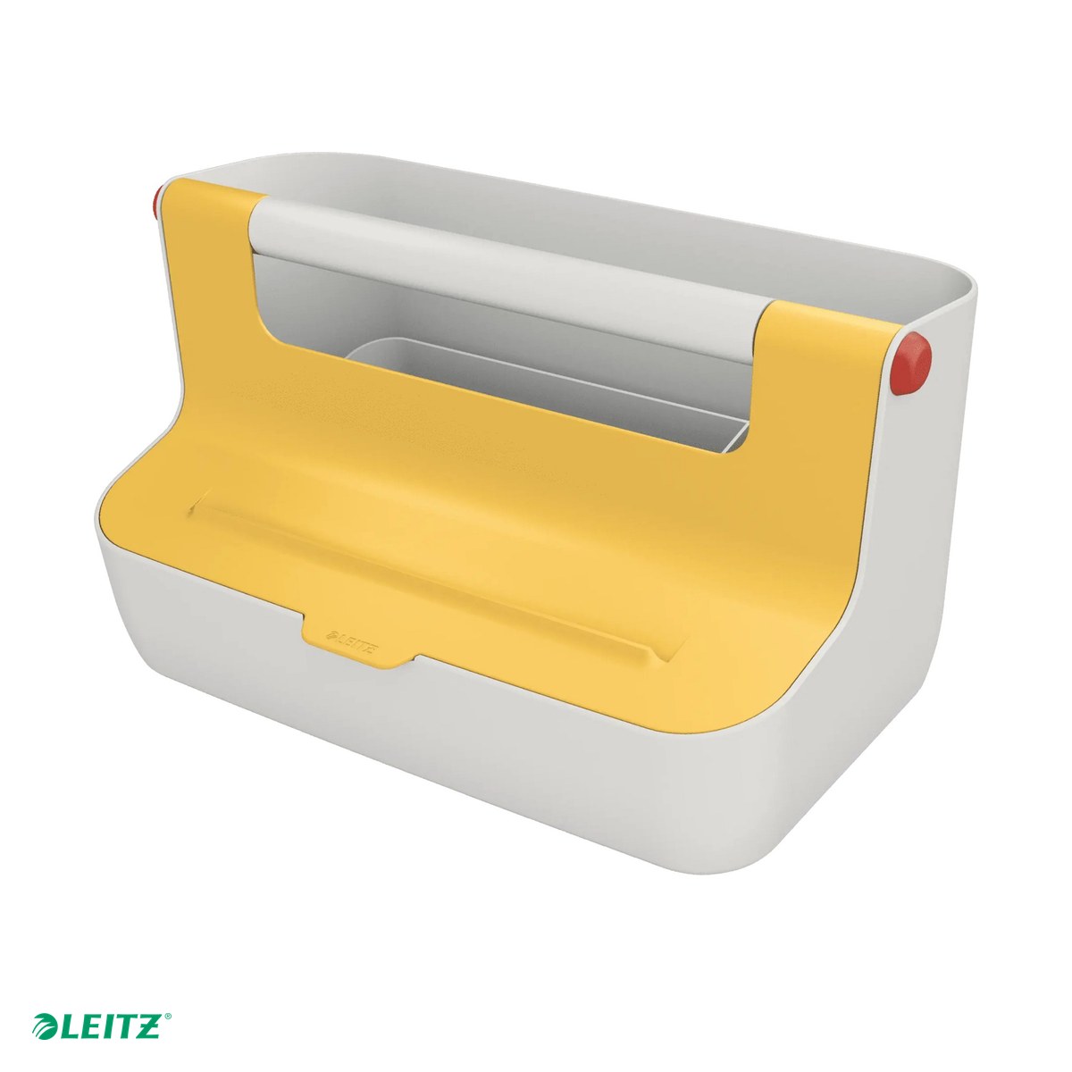 Cutii depozitare - Cutie portabila cu organizator Leitz Cosy, PS, pentru transport, galben Chihlimbar