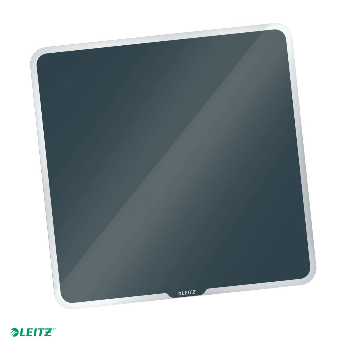 Birotica papetarie - Tabla Leitz Cosy, sticla, magnetica, 45x45 cm, gri Antracit