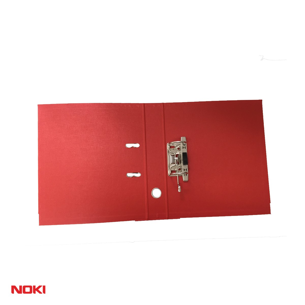 Biblioraft NOKI A4, plastifiat interior si exterior, cotor 7,5 cm, rosu [3]