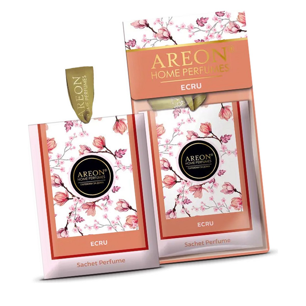Odorizante camera - Odorizant saculet parfumat Areon Premium Ecru, improspateaza aerul si elimina mirosurile neplacute, parfum de lunga durata