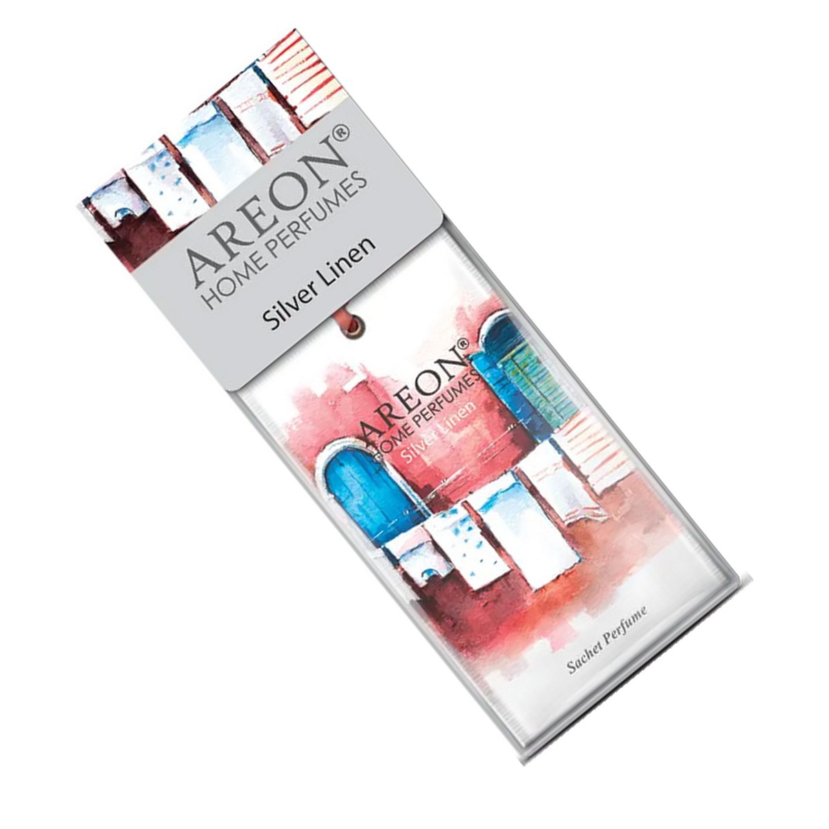 Odorizante camera - Odorizant saculet parfumat Areon Silver Linen, improspateaza aerul si elimina mirosurile neplacute, parfum de lunga durata