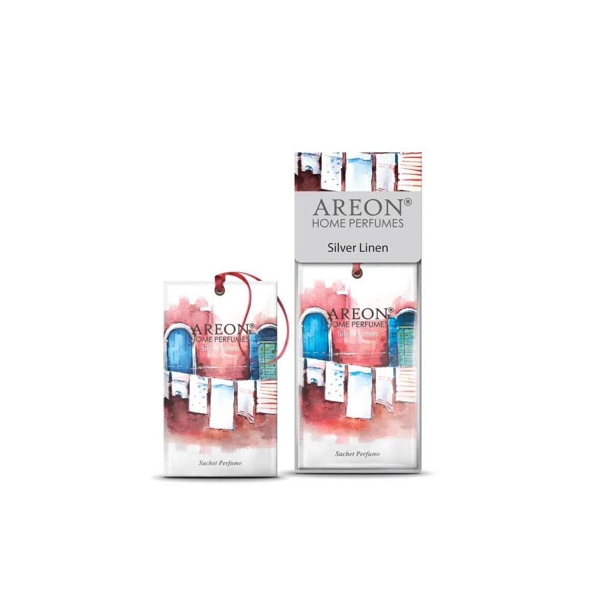 Odorizant saculet parfumat Areon Silver Linen, improspateaza aerul si elimina mirosurile neplacute, parfum de lunga durata [3]