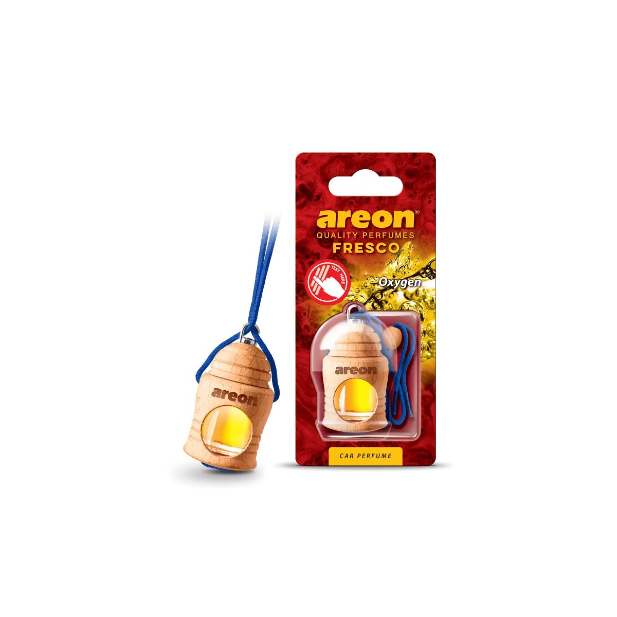 Odorizant auto Areon Fresco Oxygen, lichid, 4 ml, improspateaza aerul si elimina mirosurile neplacute, design compact [3]