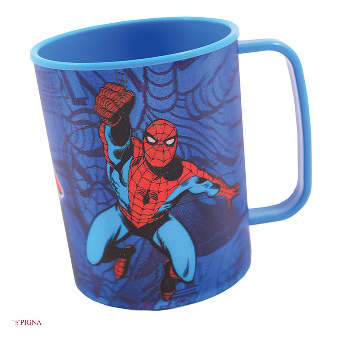 Cani si cesti - Cana Pigna Spider-Man Comics, din plastic, 325 ml