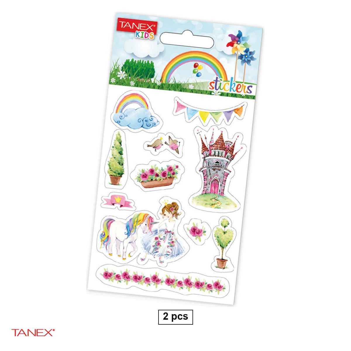 Stickere - Set 2 stickere TANEX Unicorn