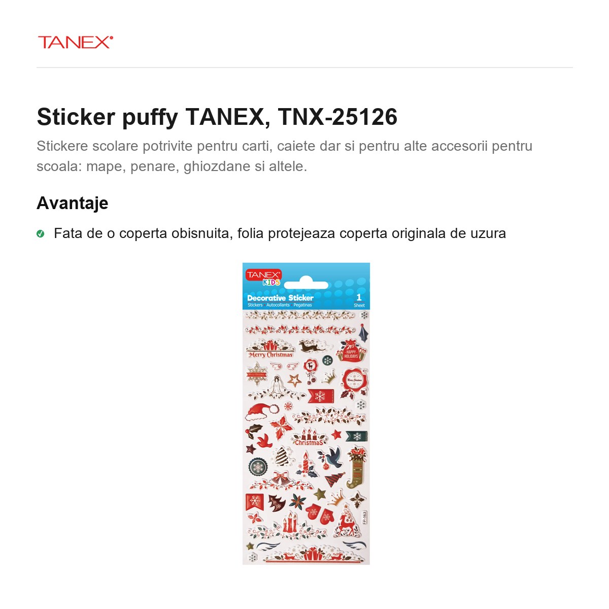 Sticker puffy TANEX, TNX-25126 [1]